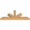 Ekena Millwork Saratoga Timber Gable Bracket, Western Red Cedar, 72"W x 30"H x 5 1/2"D x 5 1/2"F, 10/12 Pitch GBW072X30X0606SAR00SWR - alternate 2